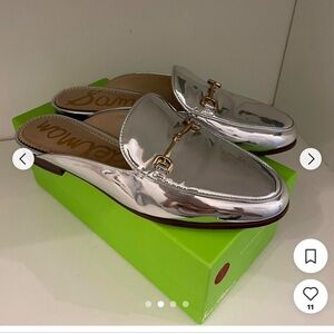 Sam Edelman Women's Silver Loafers